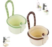 Cestello di scarico per lavello, filtro per rubinetto con sistema autopulente a pressione.
