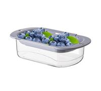 Cestello di scarico retrattile, contenitore a doppio strato, 37 x 21 x 10 cm, bacinella portatile, ideale per cucina e uso domestico
