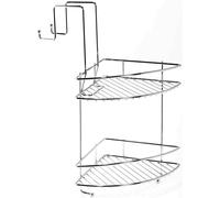 Cestello doccia angolare 2 piani New Chrome Cromo lucidato