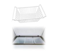 Cestello Filo Congelatore, Ripiano Interno per Congelatore a Pozzetto | Per organizzare alimenti surgelati，per un'identificazione rapida e un accesso comodo(48x22x20 cm/18.9x8.7x7.9 in)