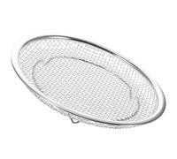 Cestello Filtrante in Acciaio Inox Manico per Frittura, Argento | Riutilizzabile, Resistente alla Ruggine, Protegge le Mani Dall’olio Caldo, per Scolare Patate e Cibi Fritti