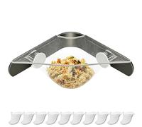 Cestello filtrante per lavello a rete triangolare | Filtro per lavello da cucina, per sala da pranzo, appartamento, cucina, catering, bagno, doccia, dormitorio, lavanderia