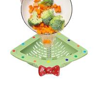 Cestello Filtrante per Lavello Cucina,Fermacibo Triangolare - Raccoglitore di Cibo per Lavello Cucina | per Frutta Verdura Pasta Scarti in Casa Appartamento Ristorante e Fattoria