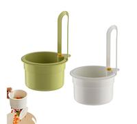 Cestello filtro for lavello, rubinetto di raccolta rifiuti alimentari autopulente for lavello da cucina, cestello di scarico automatico for lavello da cucina, filtro di scarico facile(2pcs C)