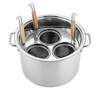Cestello Filtro in Acciaio Inossidabile per pentole e padelle per Cucina Domestica, Ristorante, Utensili da Cucina Commerciali