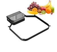 Cestello Filtro Per Lavello Della Cucina,Cestello Pieghevole con Ventose | Cattura Cibo da Lavello con 100 Sacchetti a Maglia Filtro,Per Smaltimento Alimenti, Raccolta Scarti, Avanzi