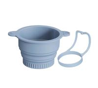 Cestello filtro per lavello - Filtro pieghevole in silicone a parete per un comodo lavaggio, con design a scarico rapido, cestello per lavello per insalata, frutti di bosco, preparazione