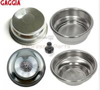 Cestello filtro pressurizzato a tazza singola e doppia Gaggia e perno bidirez...