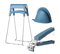 Cestello For Essiccatore Alimentare Impilabile Gill In Acciaio Inox A 3 Strati For Friggitrice Ad Aria, Accessorio For Friggitrice Ad Aria, For Cuocere Più Alimenti In Una Volta Sola(Anti scald set)