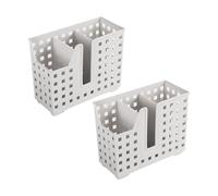 Cestello for lavastoviglie da 2 confezioni, compatibile con scolapiatti for cannucce e bacchette, lavaggio asciugatura