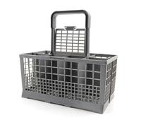 Cestello for Posate for Lavastoviglie, 24x14x24 Cm, Cestello Universale for Posate for Lavastoviglie, Manico Rimovibile E Piccolo Coperchio, Adatto Alla Maggior Parte Delle Marche