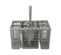 Cestello for posate for lavastoviglie, compatibile con Bauknecht for Indesit, materiale di stoccaggio manico rotondo