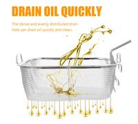 Cestello Friggitrice Frittura Cestino Da Cucina Cesto Di Patatine