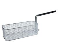 Cestello friggitrice L1 370mm B1 150mm H1 120mm - acciaio cromato, manico robusto - sostituzione perfetta per friggitrici professionali Angelo Po 36A2340 per friggitrice elettrica