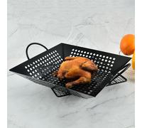Cestello griglia antiaderente essenziale perfetto per barbecue in famiglia ed ev