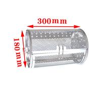 Cestello Griglia Leggero in Acciaio Inox per Campeggio e Cucina da Esterno