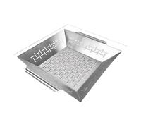 Cestello Griglia per acciaio per Griglie per weber 22,5x18x5,5cm Antiruggine