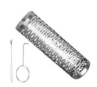 Cestello Griglia Rotante - Rete per Barbecue in Acciaio Inossidabile con Manico Staccabile | Cestello Per Griglia Rotante Per Verdure - Per Uomini, Papà, Padre, Compleanno, Outdoor, Campeggio, Natale