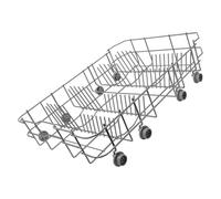 sparefixd Per lavastoviglie Indesit, cestello inferiore inferiore per stoviglie, adatto a liste bel