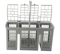 Cestello multifunzione per lavastoviglie, cestello di ricambio per posate, con manico e coperchio, accessori di ricambio per lavastoviglie