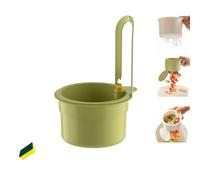 Cestello multifunzione per lavello da cucina, autopulente, scarico automatico, rimozione dello sporco a mani libere, facile da pulire, ecologico, verde