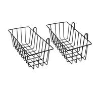 Cestello nel Filo Metallico da Appendere con Pannello un Griglia da 2 Pezzi7091