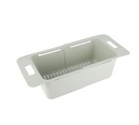 Cestello per congelatore a pozzetto, contenitore portaoggetti regolabile, profondo ed espandibile, con maniglia per la cucina (Green)
