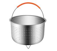 Cestello per cottura a vapore I-nstant Pot Cestello per vaporiera in acciaio inossidabile Filtro per frutta in acciaio inossidabile Accessori per pentola a pressione Strumento da cucina con manico in