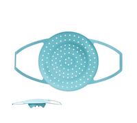 Cestello per cottura a vapore in silicone, resistente al calore, adatto per alimenti, per verdure, compatibile con pentole e pentole a pressione, lavabile in lavastoviglie, ideale per una cucina sana