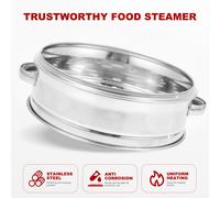 Cestello Per Cottura Vapore in Acciaio Inox Piroscafo Alimentare