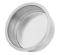 Cestello per filtro da caffè, tazze con filtro da caffè a doppio strato con chiusura a scatto per un facile distacco, accessorio per macchina da caffè in acciaio inossidabile(2)