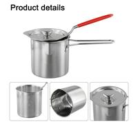 Cestello per friggere piatti fritti facile da usare piccola pentola per patatine