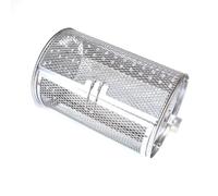 Cestello per friggitrice ad aria, girevole a 360 gradi, griglia per girarrosto, griglia per arrosto, griglia rotante, gabbia di cottura per noci secche di arachidi, fagioli per friggitrice ad aria