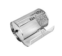 Cestello per friggitrice ad aria, girevole a 360 gradi, griglia per girarrosto, griglia per arrosto, griglia rotante, gabbia di cottura per noci secche di arachidi, fagioli per friggitrice ad aria