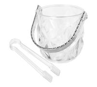 Cestello Per Ghiaccio Piccolo Secchiello Del Pinze Cubetti Di Secchio Plastica