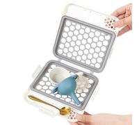 Cestello per lavastoviglie - Silicone Hotpoint | Cestino portaposate grigio compatibile, cestello per lavastoviglie per capezzoli, ciuccio, cannuccia, cucchiaino, bacchette