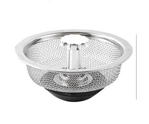 cestello per lavello, 2 pezzi prevengono gli scarichi bloccati e odori indesiderati in cucina, tappo del filtro lavello in acciaio inossidabile con aggiunta