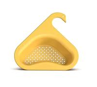 cestello per lavello, Cestello di scarico for lavello a forma cigno for frutta e verdura generale multifunzionale(Yellow)