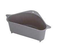 cestello per lavello, Con ventose può essere appeso il cestino portaoggetti for frutta e verdura contenere una spugna(Grey)