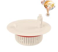 Cestello per lavello da cucina, con pressione automatica per scarico, 7,5 cm, per scarichi di cibo, residui di frutta, bucce di frutta, casa, bar, ristorante, sala da pranzo, dormitorio