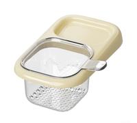 Cestello per lavello in PVC, efficiente per filtrare i residui di cibo, design salvaspazio, facile da pulire, per uso domestico e cucina, 22 x 13 x 8 5 cm, disponibile in bianco grigio (bianco crema)
