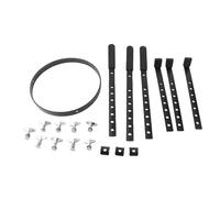 Cestello per percussioni PolyGen Conga con meccanismo di bloccaggio sicuro per performance sul palco, un resistente supporto per batteria Conga in ferro con regolazione