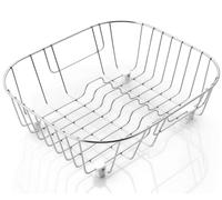 Cestello Per Piatti 28,5X32,5Cm In Acciaio Inox Per Lavello 30X34Cm Portaposate