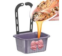 Cestello per Scarico del Lavello - Filtro Frutta Verdura E Griglia Scarico Montato Su Rubinetto,Contenitore Multiuso per Riso Frutta Carne Sapone in Appartamento e Bagno