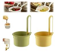 Cestello per scolapasta per lavello e scolapasta - versatile scolapasta per riporre residui di cucina, utilizzabile come cestino per drenaggio