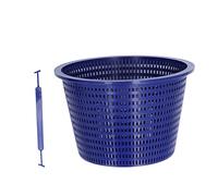 Cestello per Skimmer per Piscina,Cesto per Skimmer,20,5 x 13 cm/8,1 x 5,1 Pollici, Pulisce Detriti e Foglie per Interrati e Piscine, Kit di Pulizia per Piscina in Plastica di Ricambio