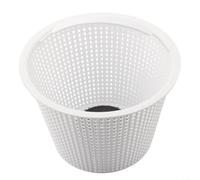 Cestello per skimmer per piscina Hayward SP1070 SP1082, robusta struttura in ABS con pesi aggiunti, coperchio sicuro nel terreno per la pulizia della piscina (S whtie)