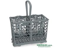 CESTELLO PORTA POSATE GRIGIO PER LAVASTOVIGLIE SMEG 691410477 ORIGINALE