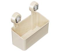 Cestello Portaoggetti Doccia Angolare con Forte Aspirazione per Facile Installaz