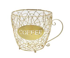 Cestello Portaoggetti Universale per Capsule di Caffè Cestino per Tazzine d9763